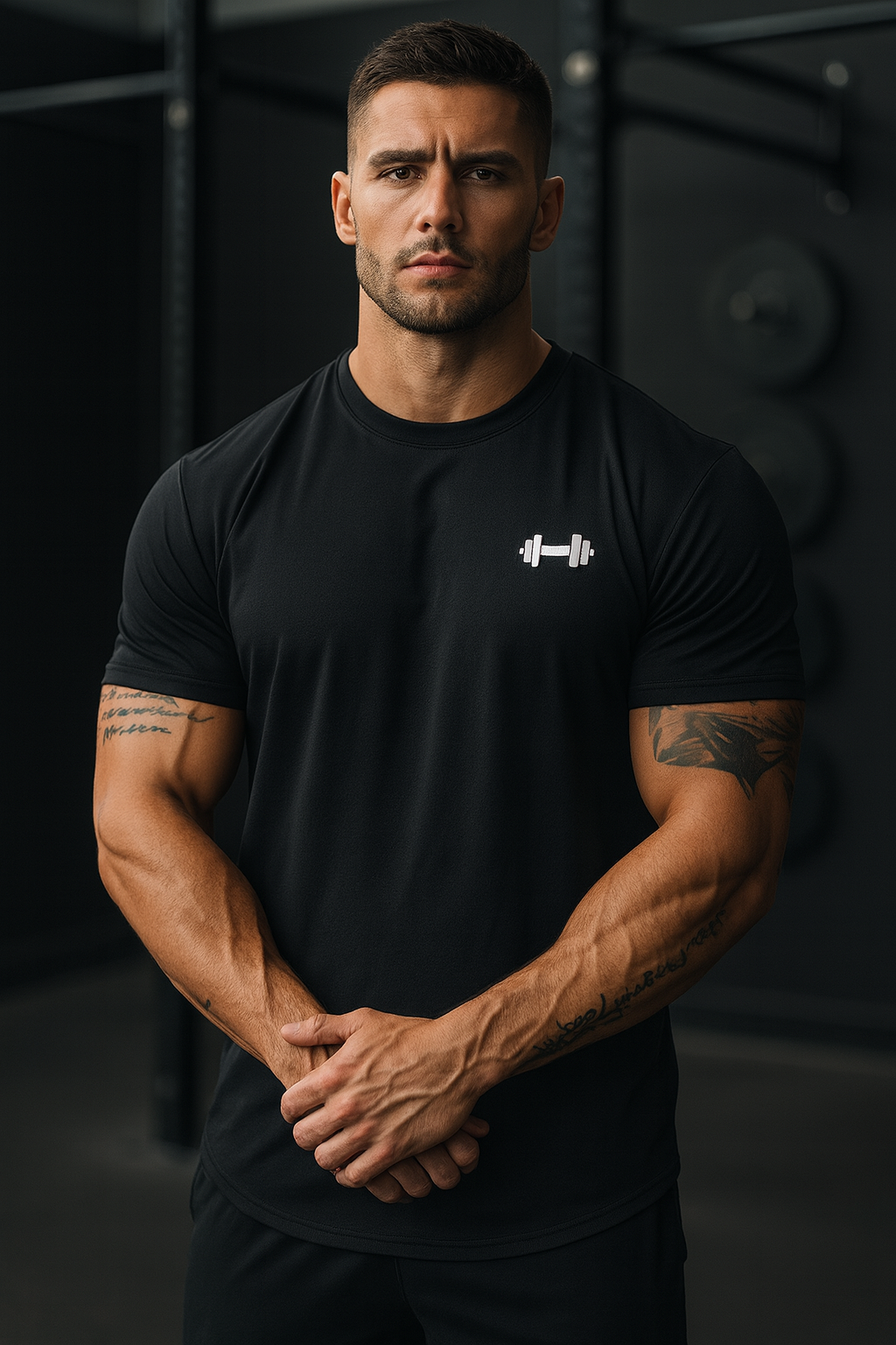 Revibe© Elastisches Baumwoll Muskelshirt | + Gratis E-book