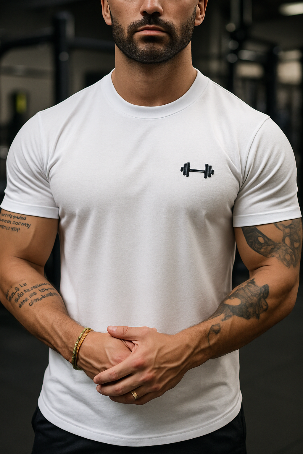 Revibe© Elastisches Baumwoll Muskelshirt | + Gratis E-book