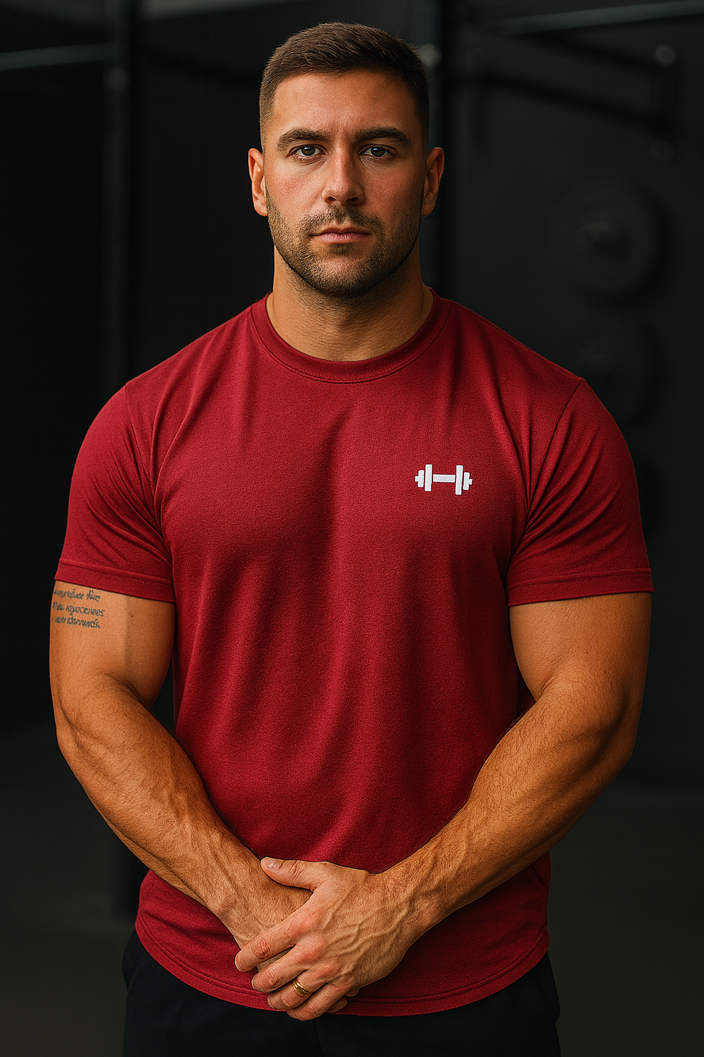 Revibe© Elastisches Baumwoll Muskelshirt | + Gratis E-book